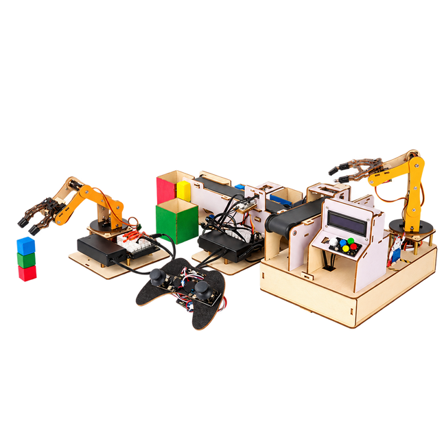 ESP32 Smart Factory Automation Kit — product view. Smart-factory kit.