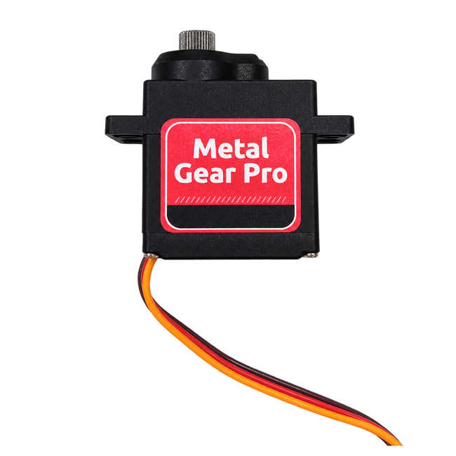 Metal-Gear Robot Joint Replacement Servo — product view. One metal-gear replacement servo.
