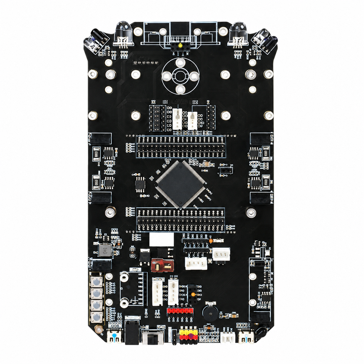 STM32 Four-Wheel Robot Car — Standard Kit — additional product or project detail. Standard complete robot car kit.