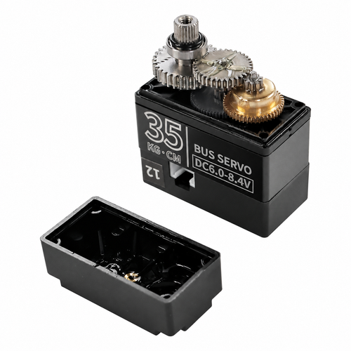 35kg-Class Serial-Bus Robot Servo — additional product or project detail. One servo — debugging board excluded.