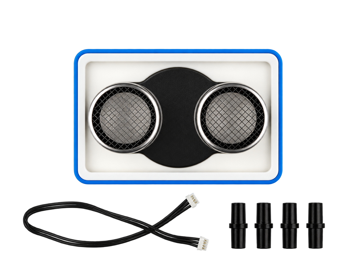 Plug-In Ultrasonic Distance Sensor Module — product view. Ultrasonic module only — expansion board excluded.