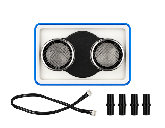 Plug-In Ultrasonic Distance Sensor Module — product view. Ultrasonic module only — expansion board excluded.